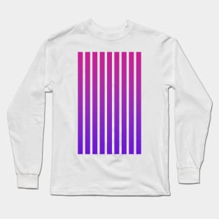 purple stripe pattern cell phone case Long Sleeve T-Shirt